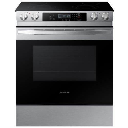 Samsung NE58R9311SS/AA 5.8 Cu. Ft. 4 Element Slide-in Electric Range