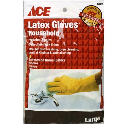 Samsung 63051 Latex Cleaning Gloves:Large