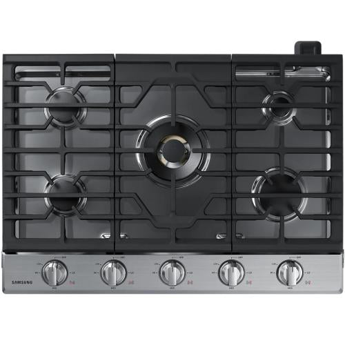 Samsung NA30N7755TS/AA 30 Inch Smart Gas Cooktop In Stainless Steel