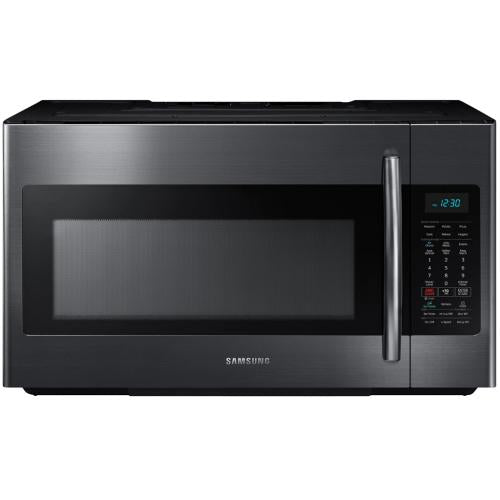 Samsung ME18H704SFG/AA 1.8 Cu. Ft. Over-the-Range Microwave In Black Stainless Steel