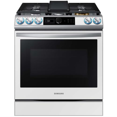 Samsung NX60BB871112AA Bespoke Smart Slide-in Gas Range 6.0 Cu. Ft.