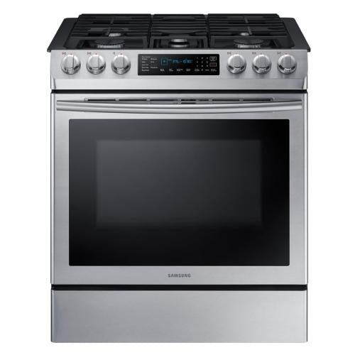 Samsung NX58M9420SS/AA 5.8 Cu. Ft. Convection Slide-in Gas Range
