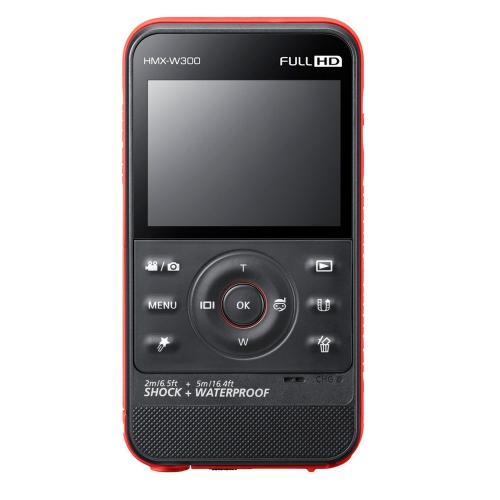 Samsung HMXW300RN/XAC W300 Rugged Full Hd 1080P Pocket Camcorder