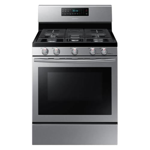 Samsung NX58H5600SS/AC 5.8 Cu. Ft. Self-cleaning Freestanding Gas Convection Range - Stainless Steel