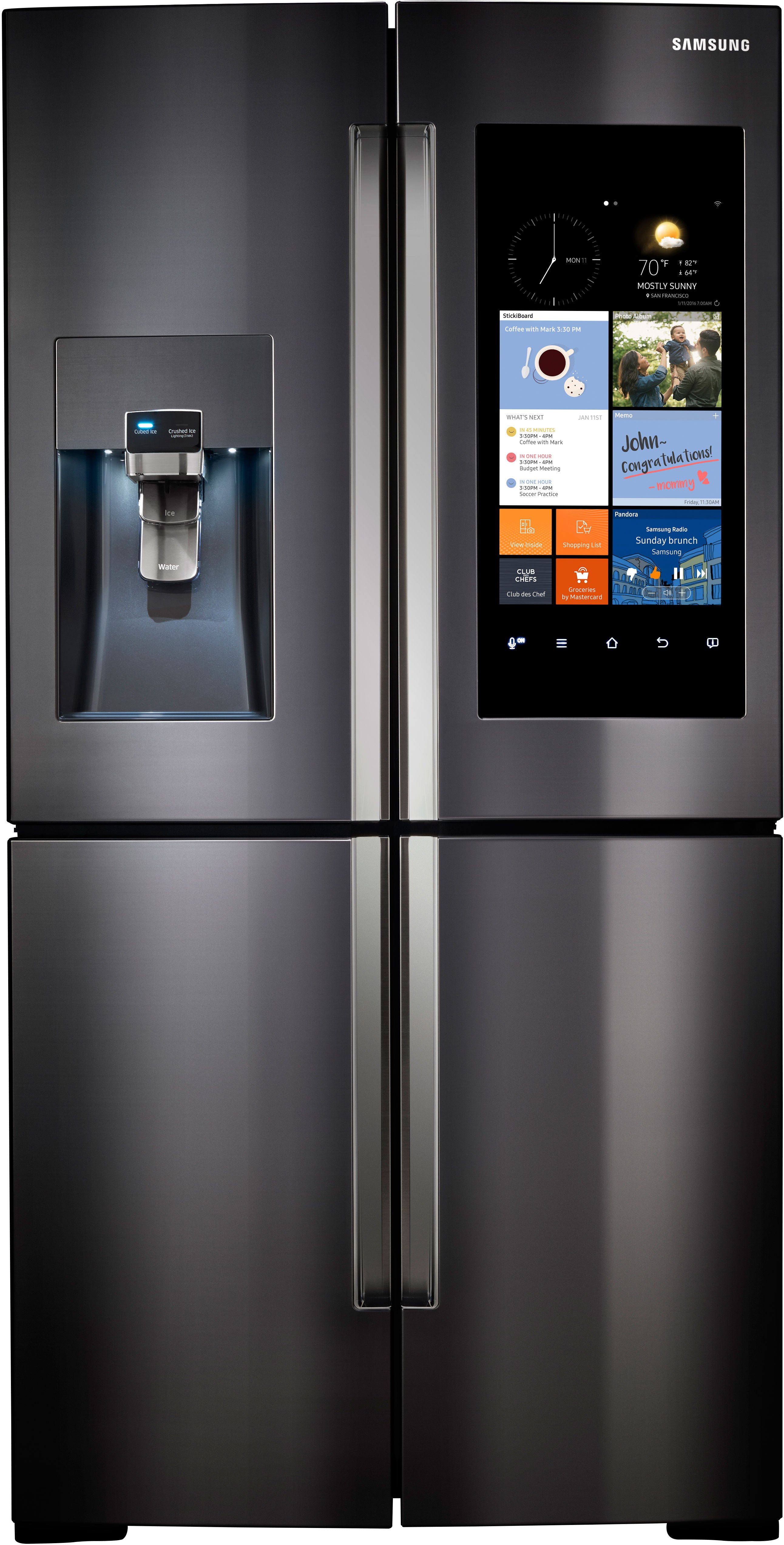 Samsung RF28K9580SG/AA 4-Door Flex Refrigerator With Family Hub