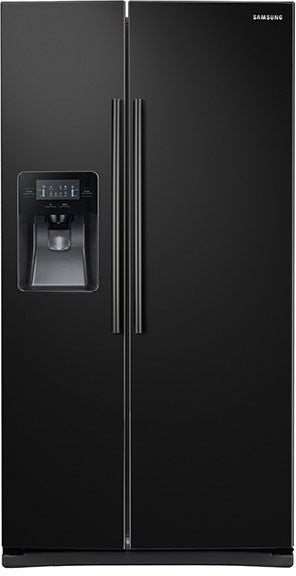 RS25H5111SG by Samsung - 25 cu. ft. Side-by-Side Refrigerator with In-Door  Ice Maker in Black Stainless Steel