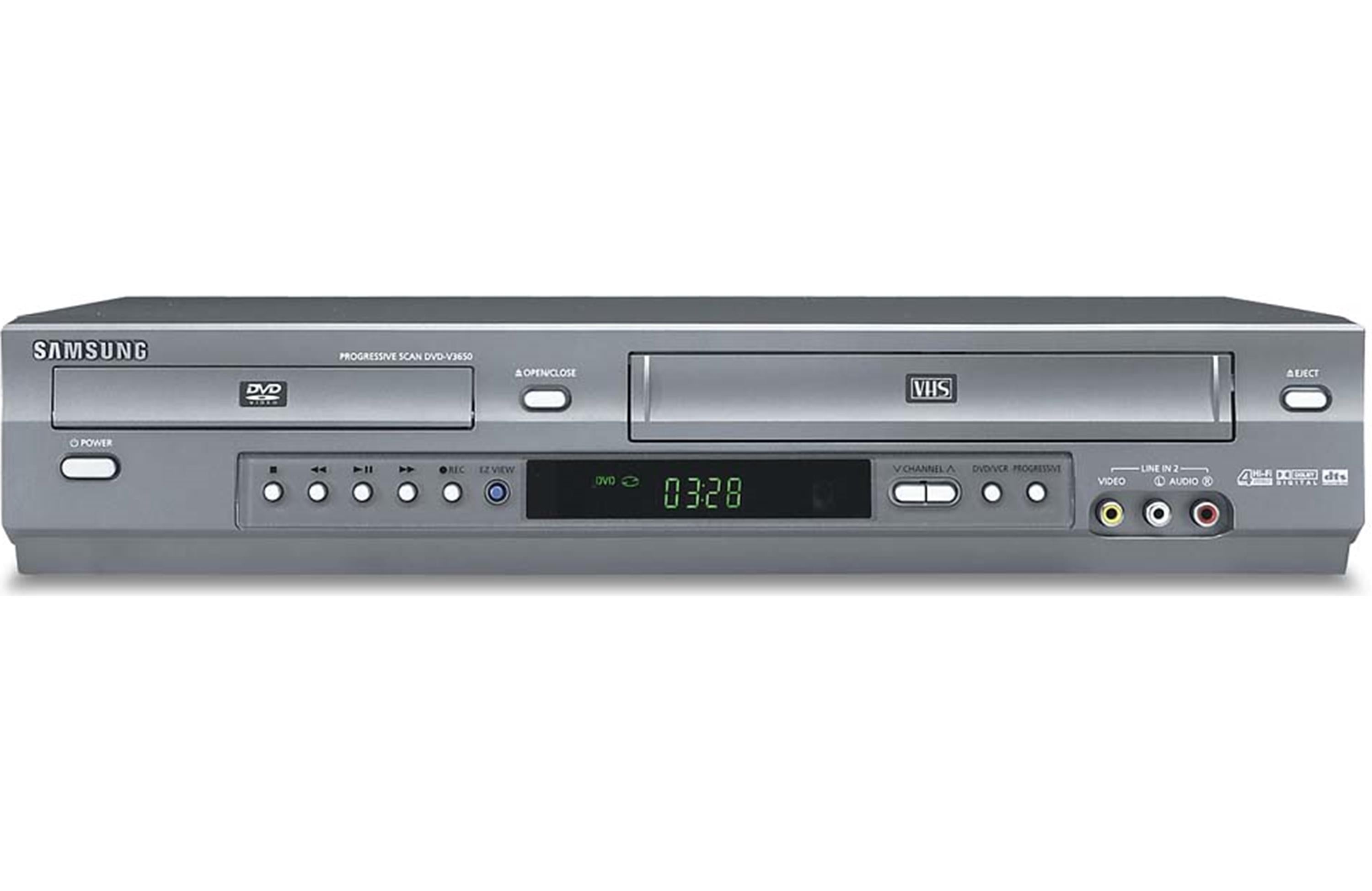 Samsung DVDV3650 DVD/cd Player + Hifi Vcr